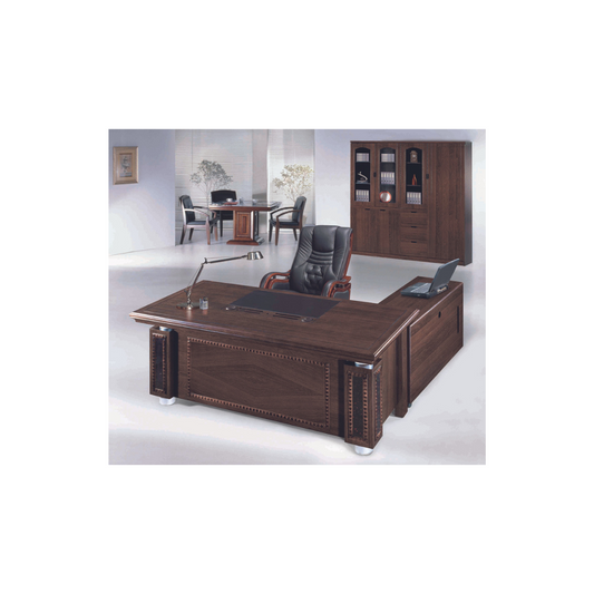ESCRITORIO GERENCIAL CHER (36x70) WALNUT RET.IZQ. UNIDAD 1