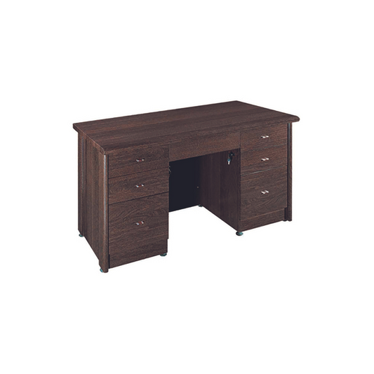 ESCRITORIO SECRETARIAL ODIL 7GAV. (24X48) MARRON UNIDAD 1