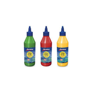 PINTURA ACRILICA BRILLANTE 250ML VERDE PAQ. 3