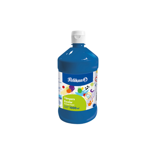 TEMPERA EN BOTELLA 1000ML AZUL CYAN 742/1000 NR.127 UNIDAD 1
