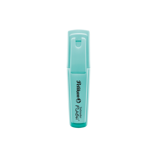 RESALTADOR TEXTMARKER FLASH PASTEL AQUA PAQ. 10