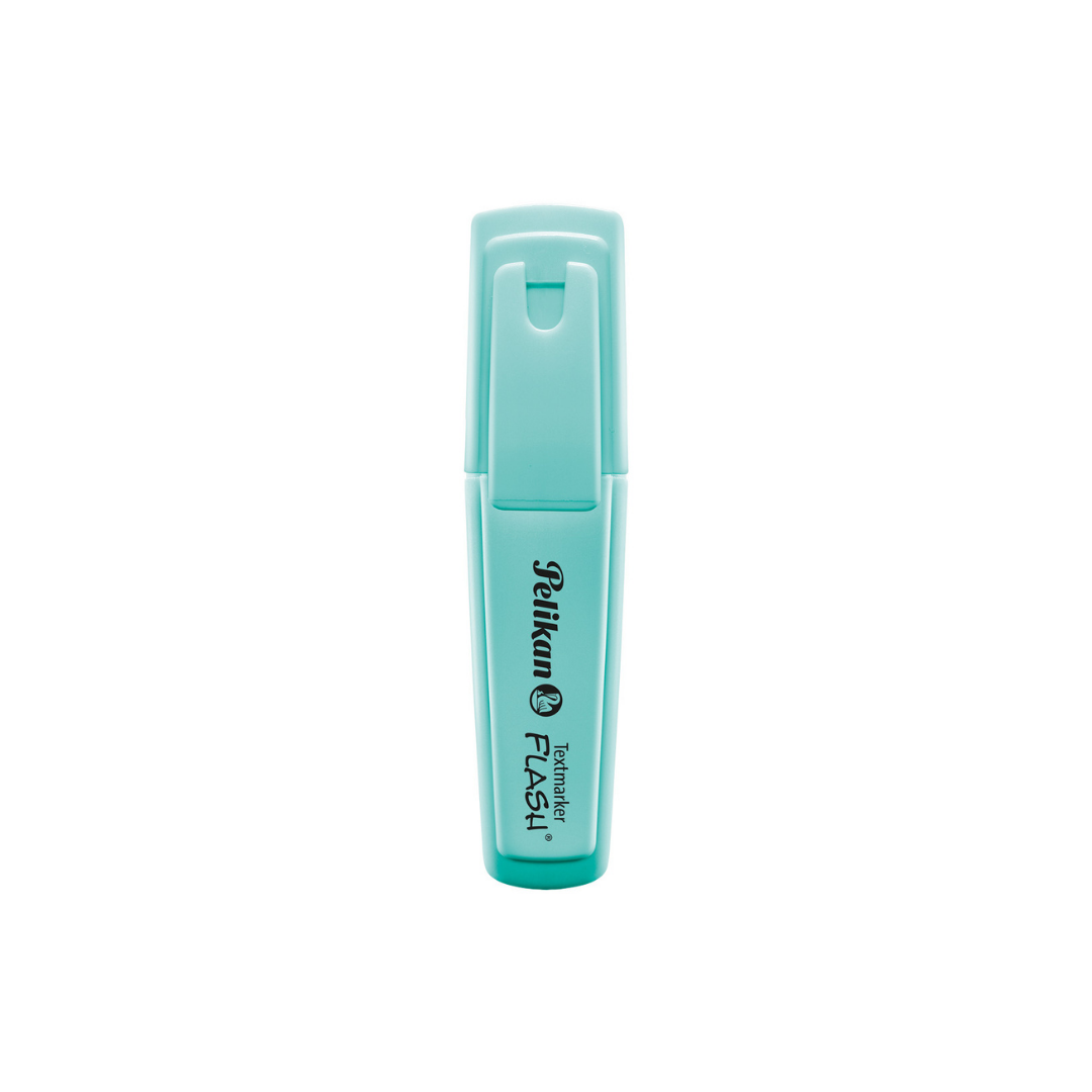 RESALTADOR TEXTMARKER FLASH PASTEL AQUA PAQ. 10