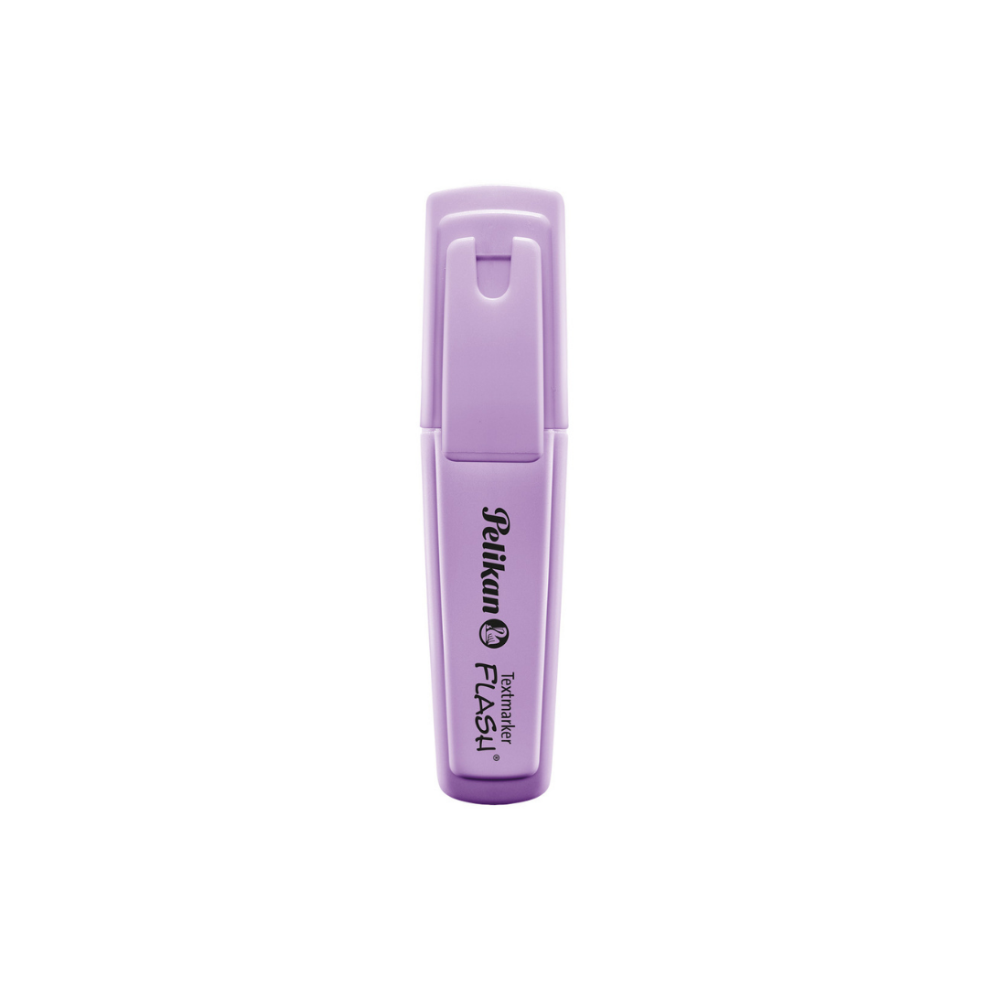 RESALTADOR TEXTMARKER FLASH PASTEL LAVANDA PAQ. 10