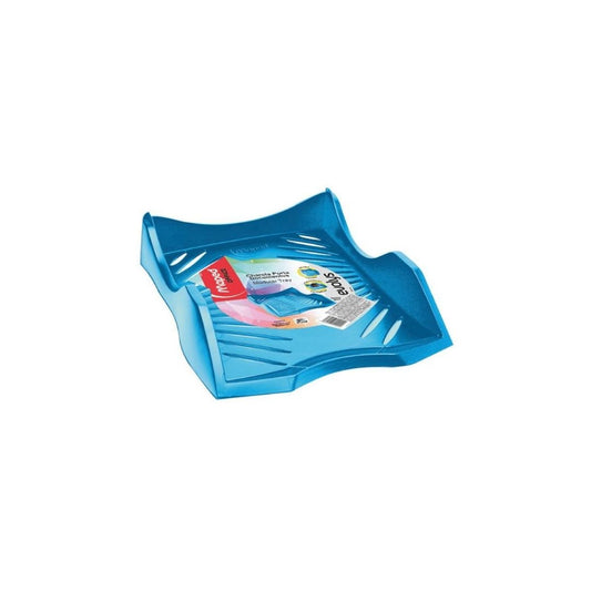 BANDEJAS PLASTICAS EVOLYS AZUL OFFICE PAQ. 5