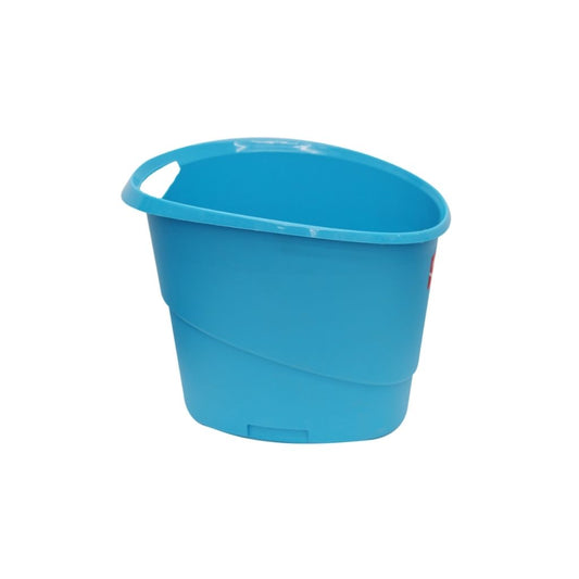 ZAFACON PLASTICO 18 Litros AZUL OFFICE PAQ. 4