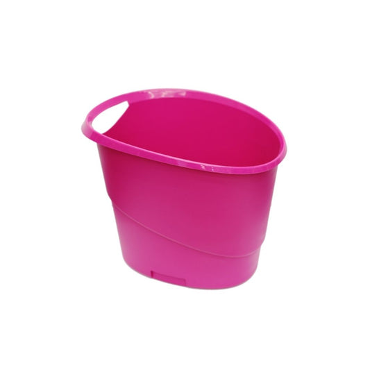 ZAFACON PLASTICO 18 Litros ROSA OFFICE PAQ. 4