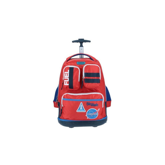 MOCHILAS C/RUEDAS CHENSON GDE. LAB ROJA IXX LIQ
