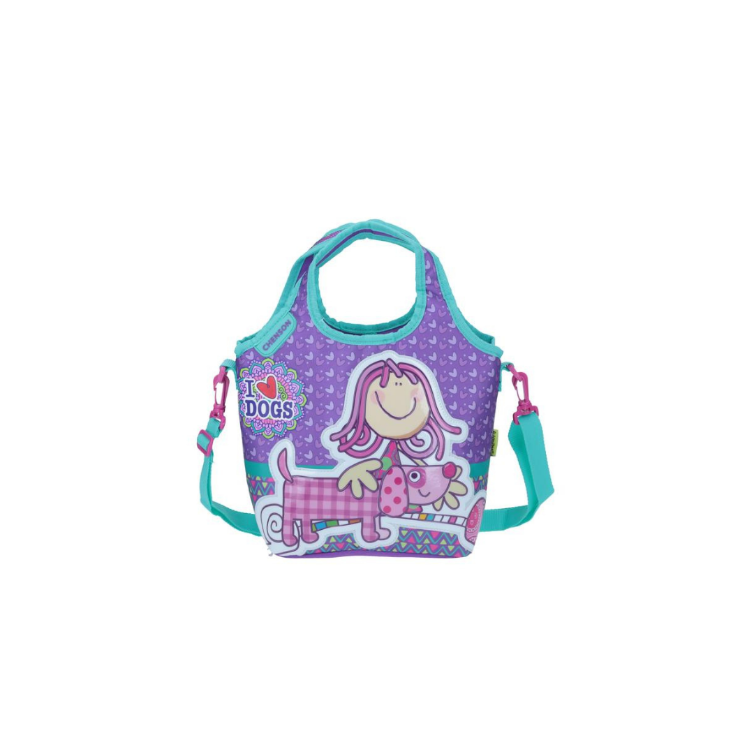 LONCHERAS TERMICAS CHENSON T/CARTERA FOTY MORADO IXX UNIDAD 1