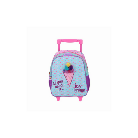 MOCHILAS C/RUEDAS CHENSON PEQ. KEGEL ROSA IXX PAQ. 6