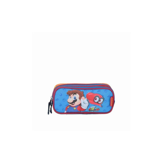 ESTUCHES P/LAPICES MARIO B. FOSSIL AZUL CHENSON IXX UNIDAD 1