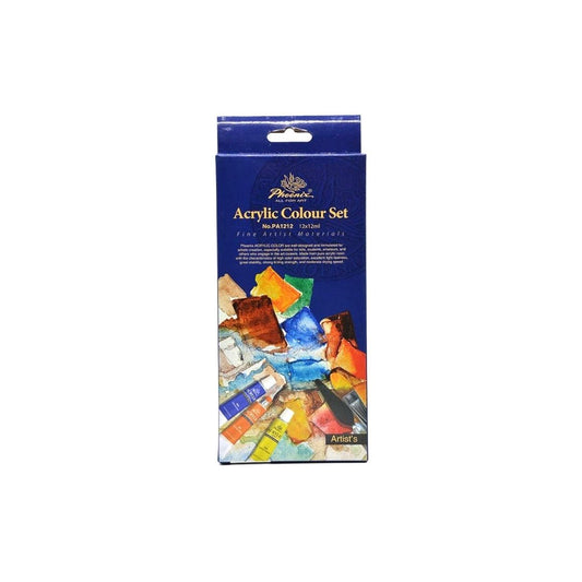 JUEGO DE ACRILICA 12ML 12/1 BLISTER UNIDAD 1