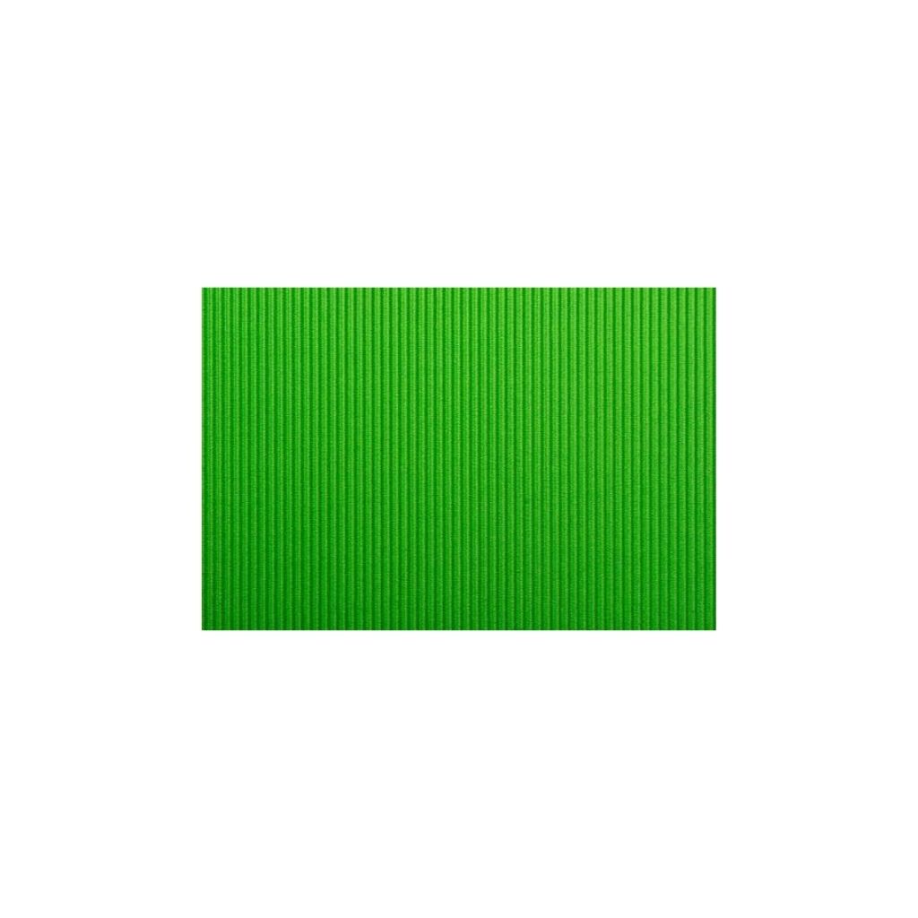 CARTON CORRUGADO (20 X 26) VERDE CLARO PAQ. 10
