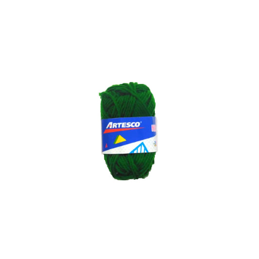 HILO DE LANA 15GR VERDE PAQ. 20
