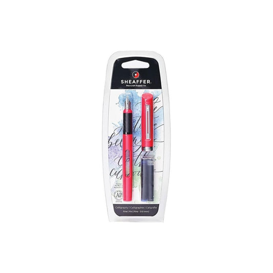 PLUMA FUENTE SHEAFFER CALIGRAFICA PINK C/REFILL BLISTER UNIDAD 1
