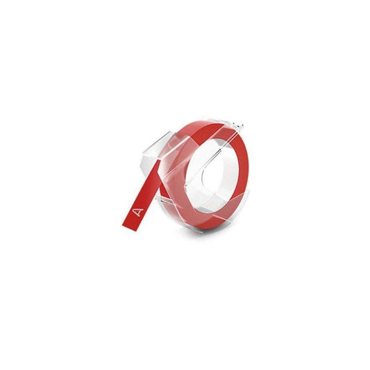 CINTAS P/ROTULADORA 3/8 ROJA (3 mt) PAQ. 10