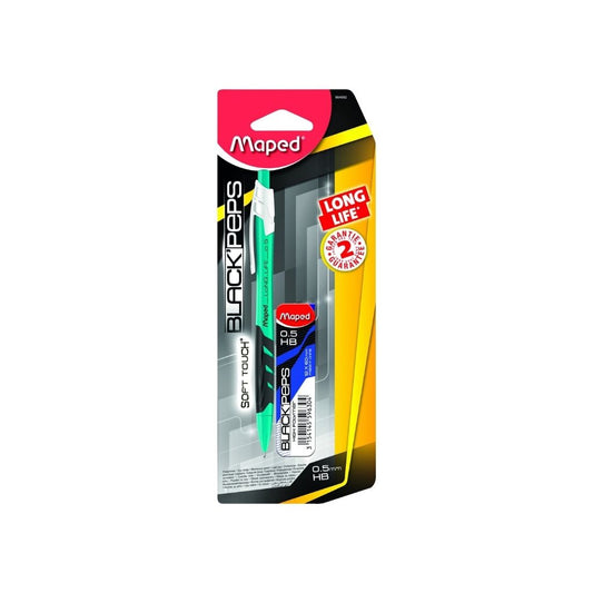 PORTAMINAS LONG LIFE (0.5) + MINAS BLISTER PAQ. 14