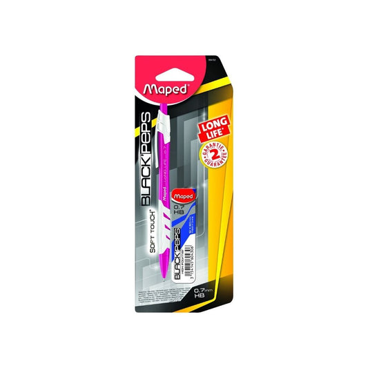 PORTAMINAS LONG LIFE (0.7) + MINAS BLISTER PAQ. 14