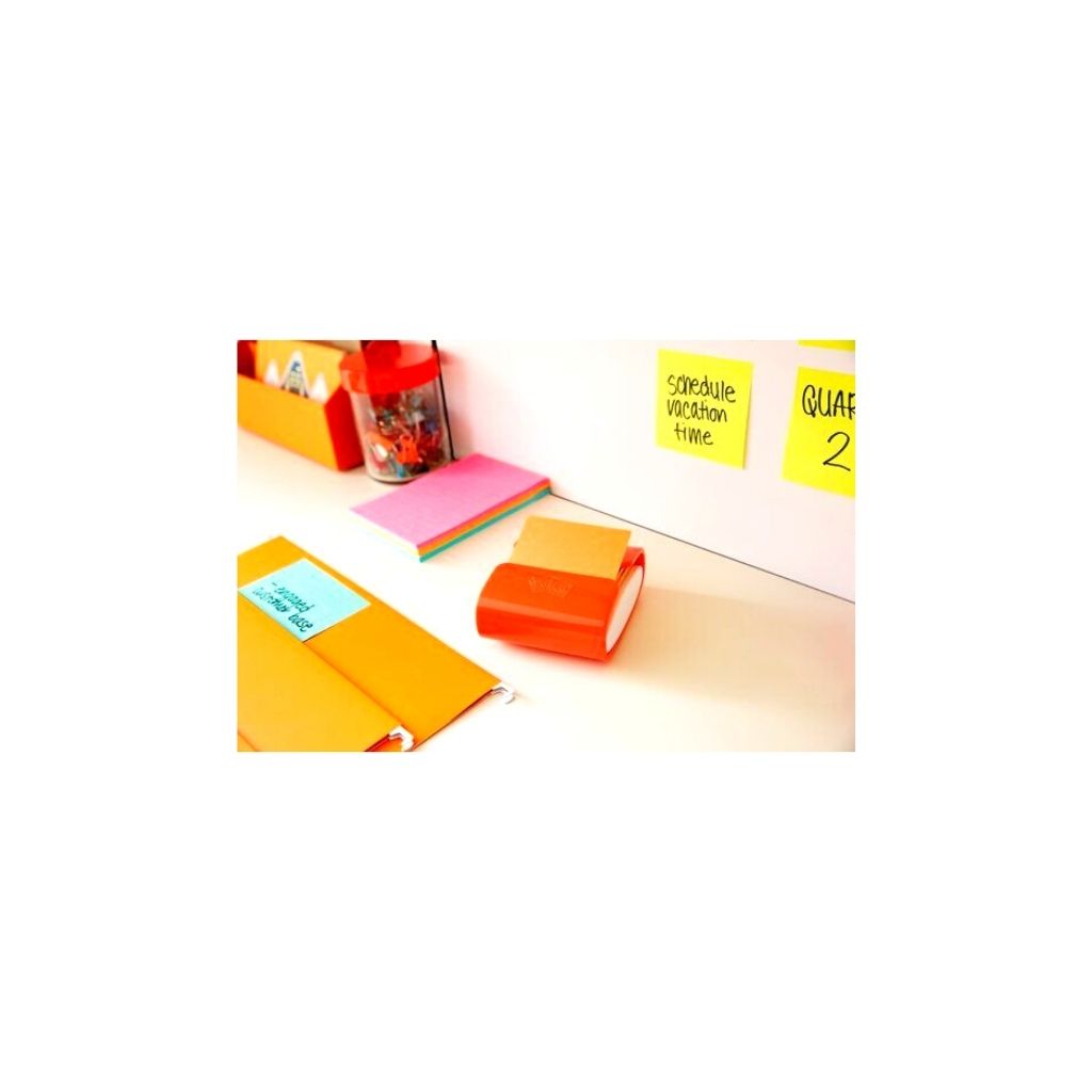 DISPENSADOR P/POST-IT POP UP COLORES SURTIDOS PAQ. 4
