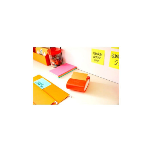 DISPENSADOR P/POST-IT POP UP COLORES SURTIDOS PAQ. 4