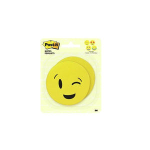 POST IT (2.9 X 2.9)IN EMOJI BLISTER PAQ. 6