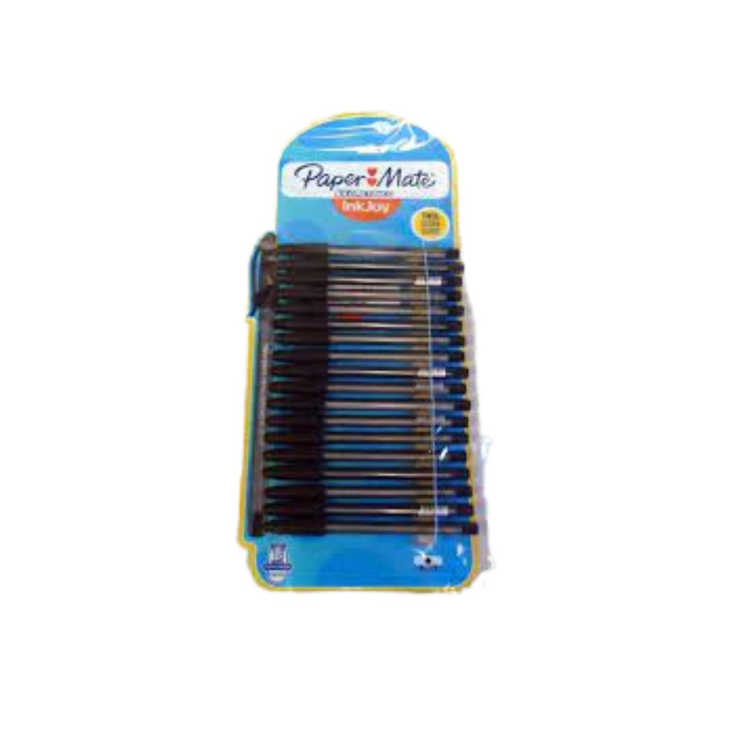 BOLIGRAFOS INKJOY 100ST CLIPSTRIP 18/1 NEGRO BLISTER