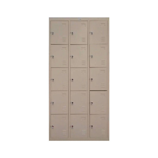 LOCKER FAMILIA SATURNO C/15 P. (35x73x15) GRIS UNIDAD 1