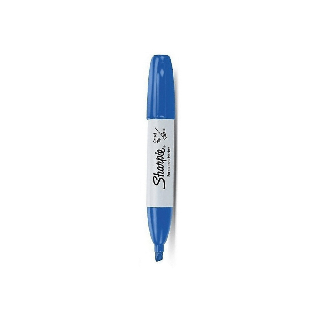 FELPAS PERMANENTE SHARPIE CHISEL AZUL PAQ. 12