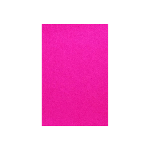 FIELTRO ARTESCO (8.5 X 11)  ROSADO FUSCIA PAQ. 10