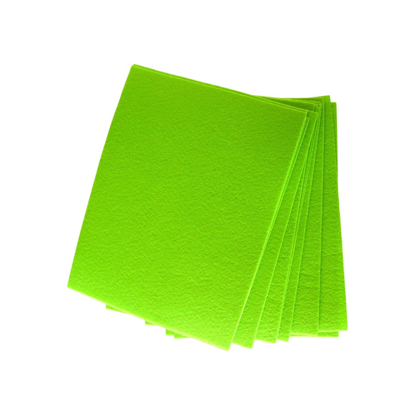 FIELTRO 8.5X11 VERDE CLARO 10/1