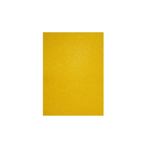 FOAMY ARTESCO GLITTER EVA (8.5 X 11)  AMARILLO PAQ. 10