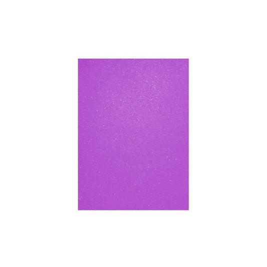 FOAMY ARTESCO GLITTER EVA (8.5 X 11)  PURPURA/LIMON PAQ. 10