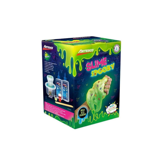 PACK SLIME CRUNCHY GLOW (CERAMICA GRANULADA Y TEMPERA) UNIDAD 1