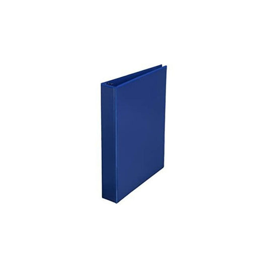 CARPETAS 5" C/PLASTICO FRONTAL AZUL (ARG. D) PAQ. 12