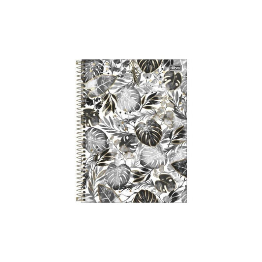 CUADERNO EN ESP. 1 DIV. TD B&W NEGRO PAQ. 5