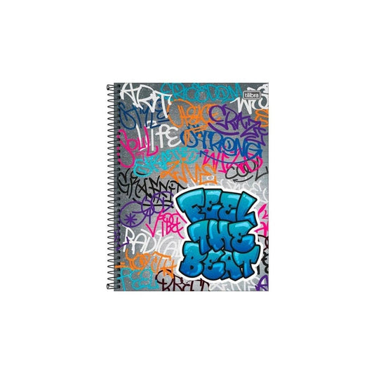 CATEDRA ESP. GDE. 10 DIV. 160H GRAFFITI PAQ. 4