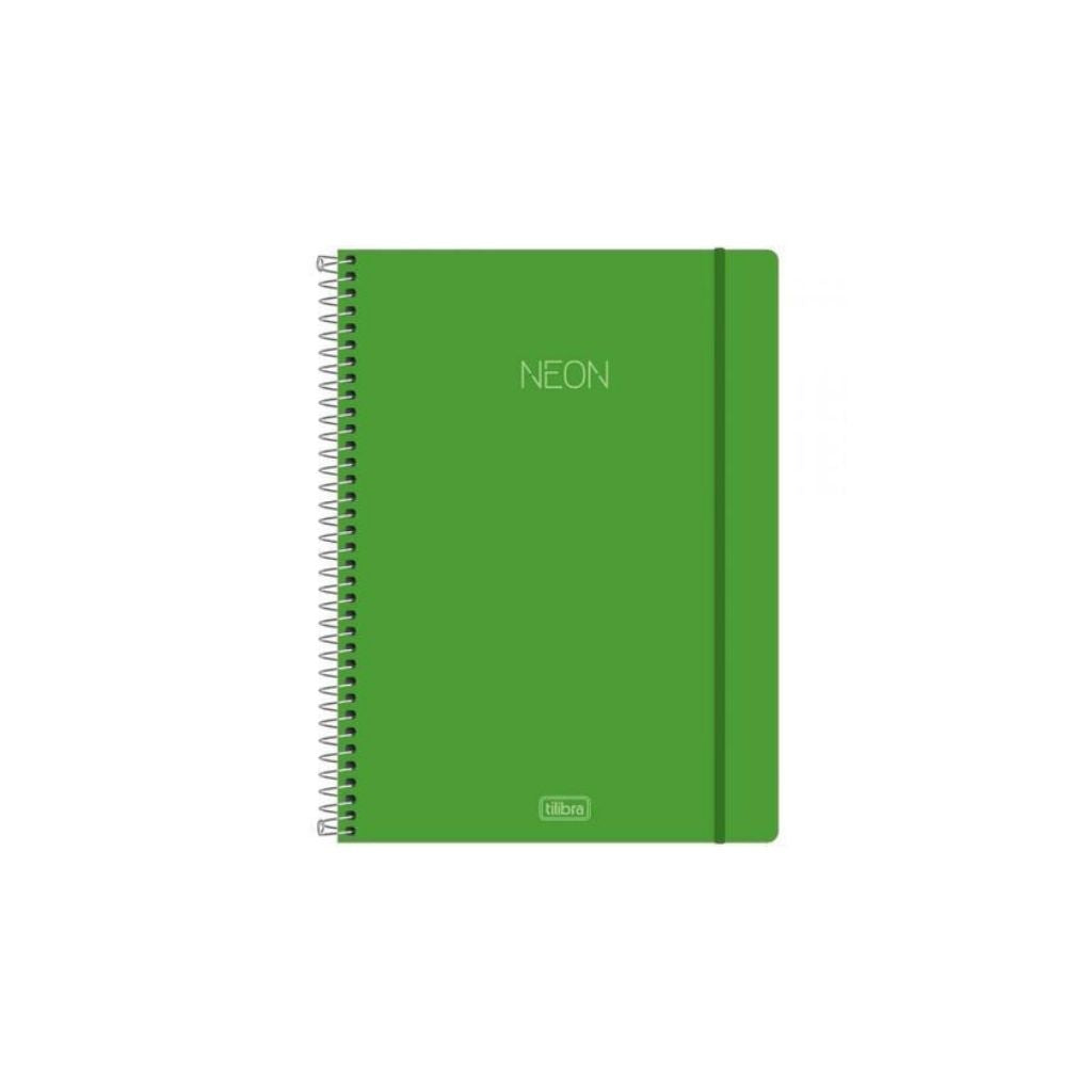 CATEDRA ESP. GDE. 10 DIV. 160H TD NEON VERDE OSC PAQ. 4