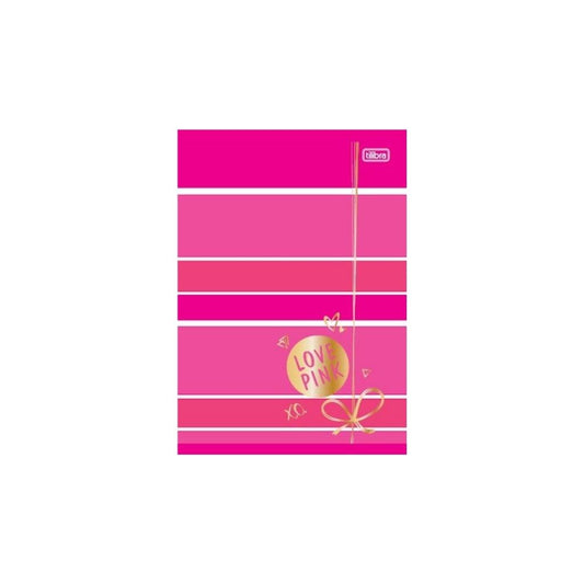CUADERNO COSIDO 200 PAG. LOVE PINK PAQ. 27