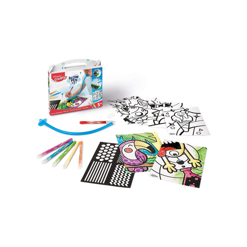 JUEGOS CREATIVOS, BLOW PEN  POP ART 5+ UNIDAD 1