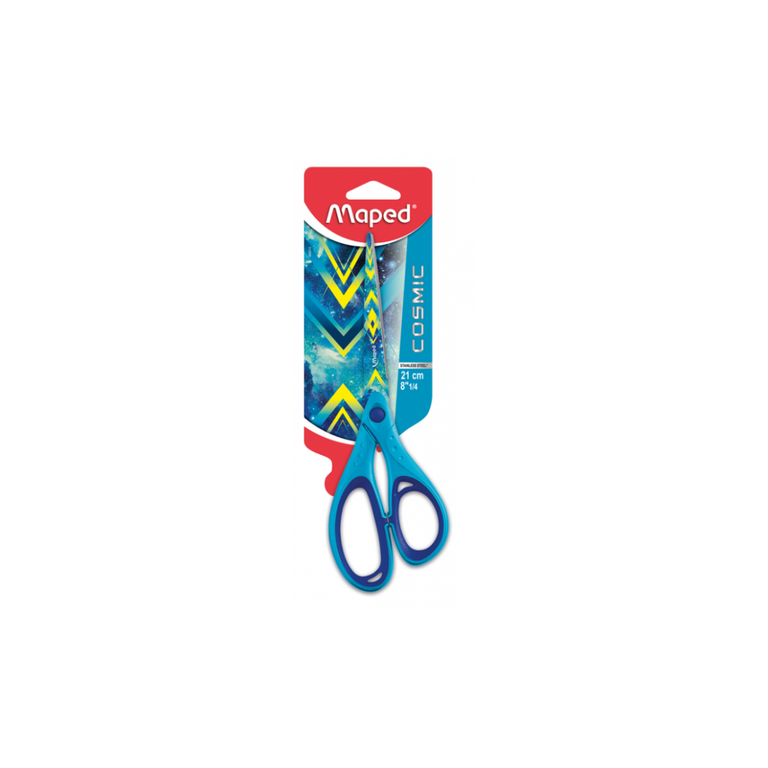 TIJERAS COSMIC TEEN 21CM BLISTER PAQ. 12