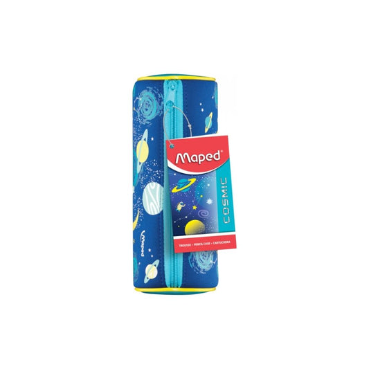 ESTUCHES P/LAPICES TUBO COSMIC KIDS Surtidos PAQ. 6