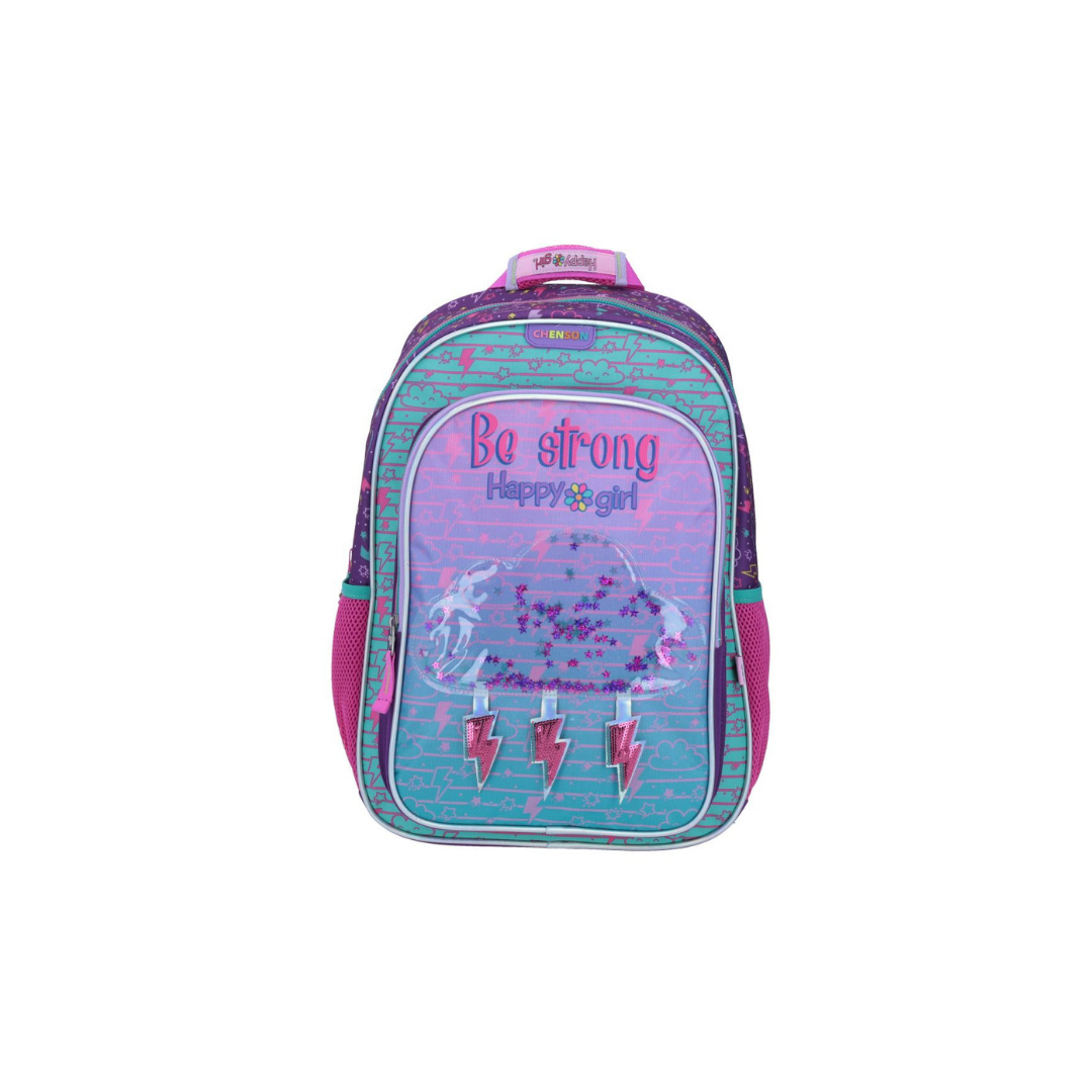 ESTUCHE P/LAPICES CHENSON HG GLITERY MORADA XX