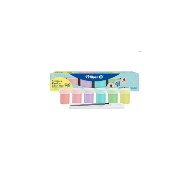 JUEGO TEMPERA PASTEL 6/1 20ML Surtida UNIDAD 1