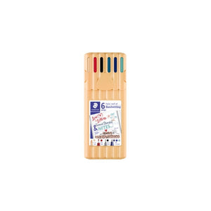 JUEGO FELPAS FINELINER TRIPLUS HANDWRITING 6/1 PAQ. 10