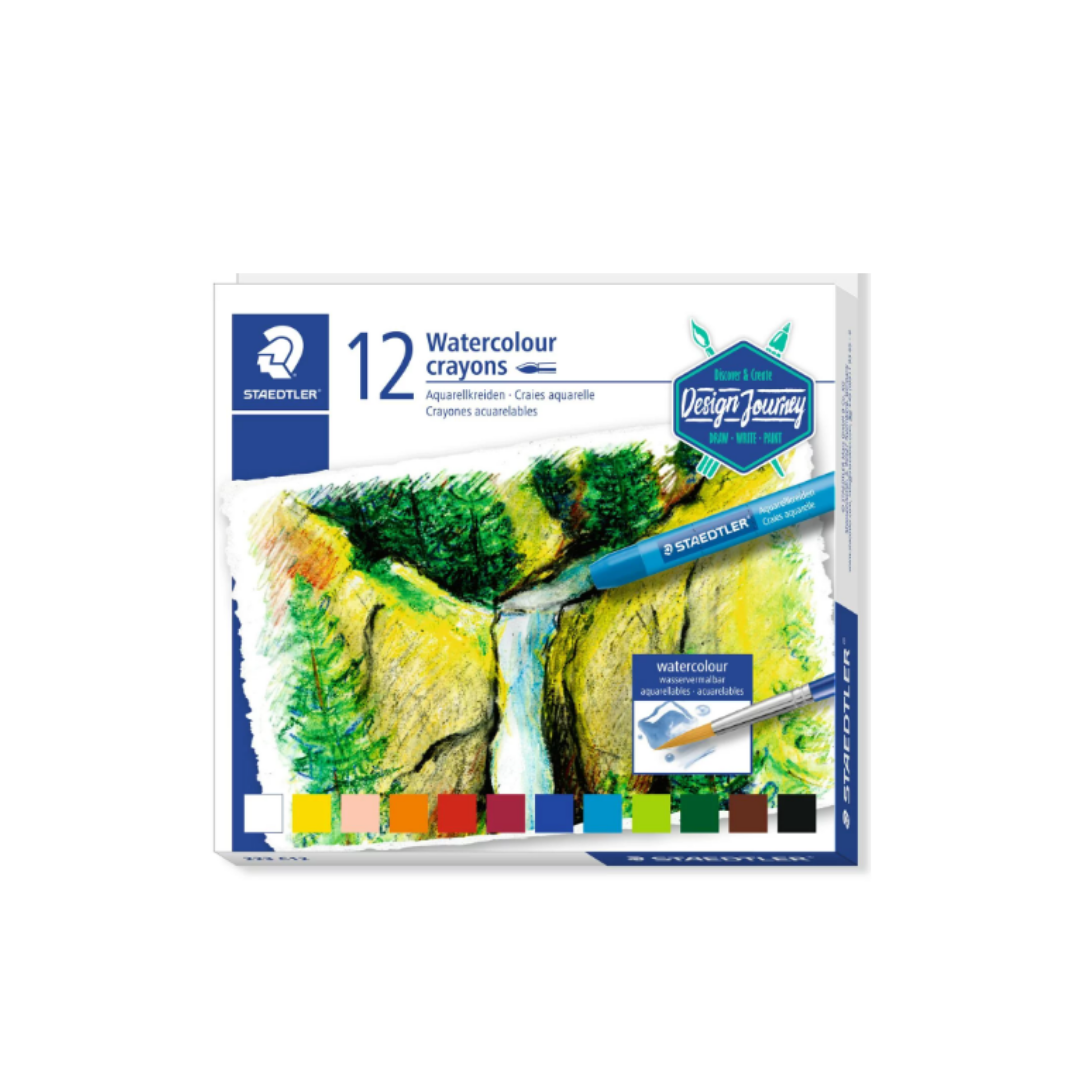 JUEGO CREYONES ACUARELA 12/1 BL