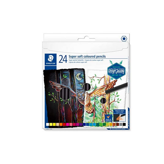 LAPICES DE COLOR SUPER SOFT 24/1 BLISTER