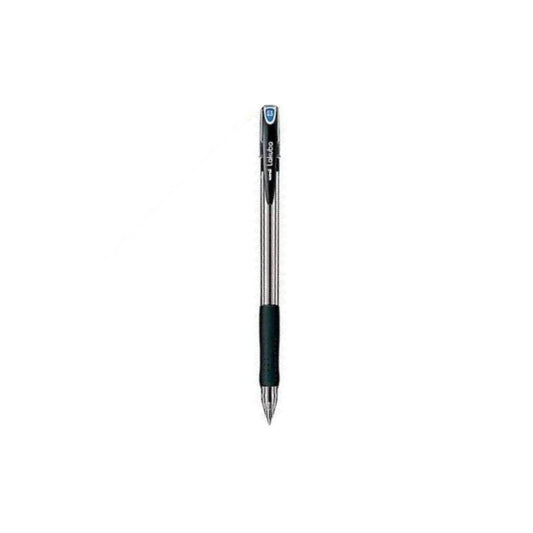 BOLIGRAFOS LAKUBO BALL POINT (1.0) NEGRO PAQ. 12