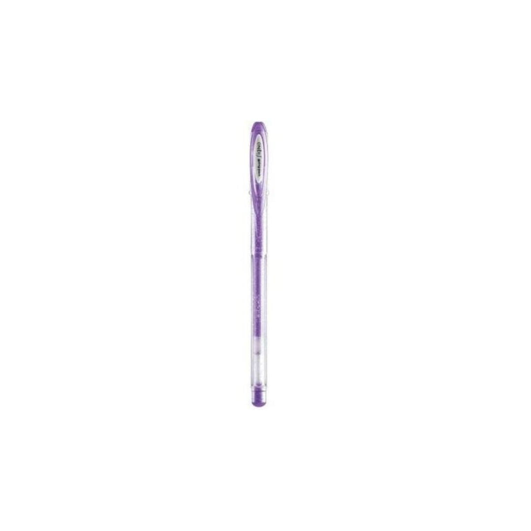 BOLIGRAFOS GLITTER SIGNO SPARKLING VIOLETA UNIDAD 1