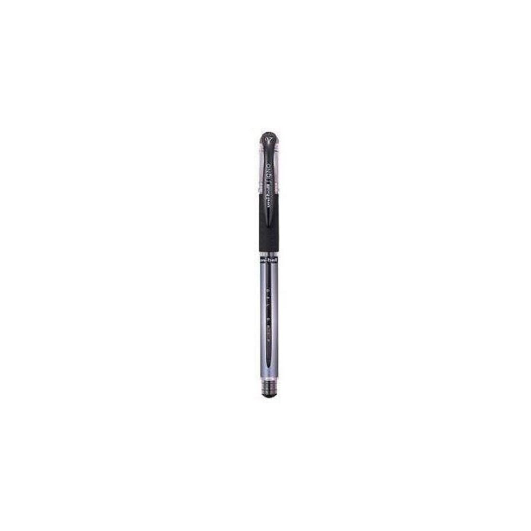 BOLIGRAFOS SIGNO GEL GRIP ROLLER BALL (0.7) NEGRO PAQ. 12