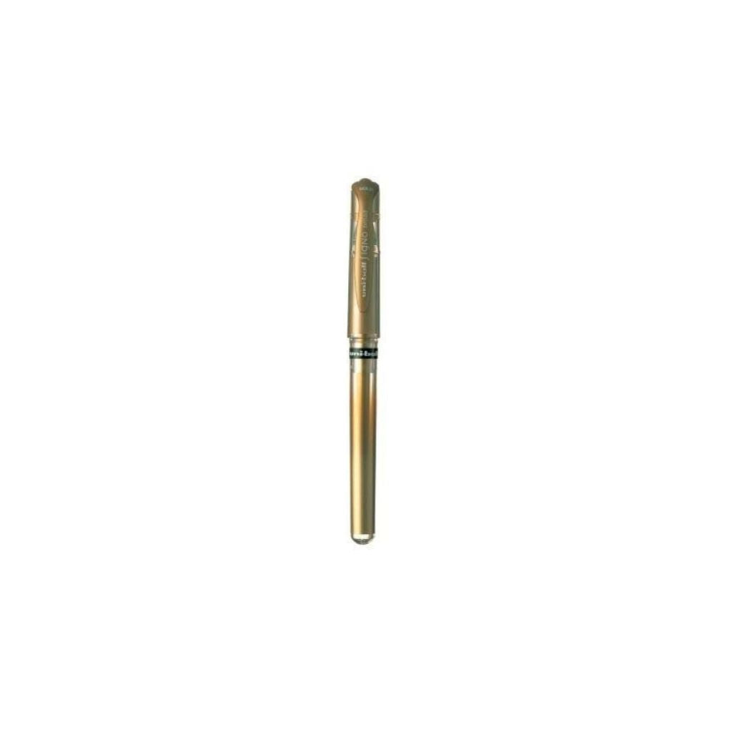 BOLIGRAFOS SIGNO BROAD GEL ROLLER BALL ORO PAQ. 12