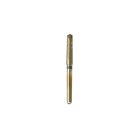 BOLIGRAFOS SIGNO BROAD GEL ROLLER BALL ORO PAQ. 12